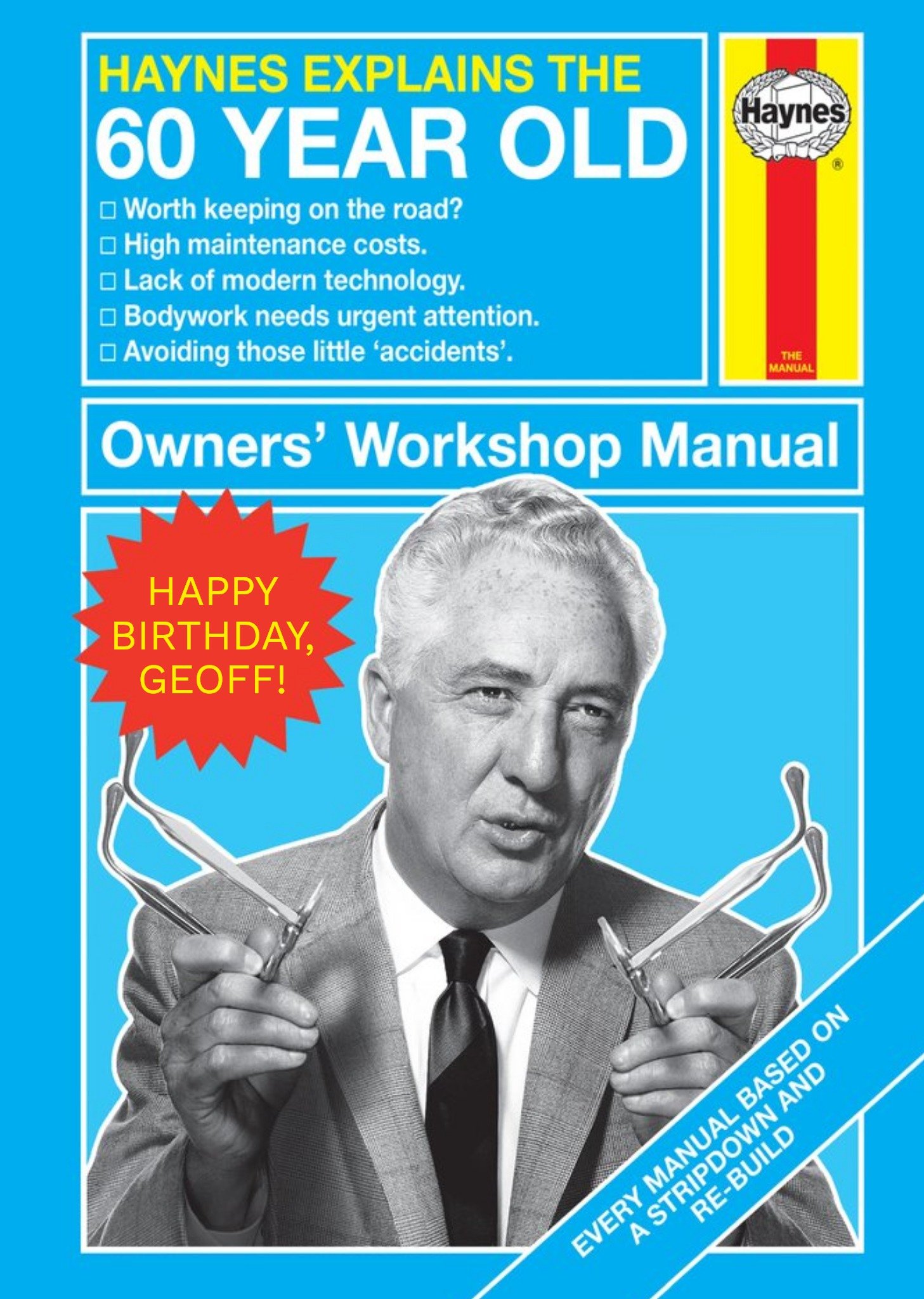 Moonpig Haynes Owners Workshop Haynes Explains The 60 Year Old Card