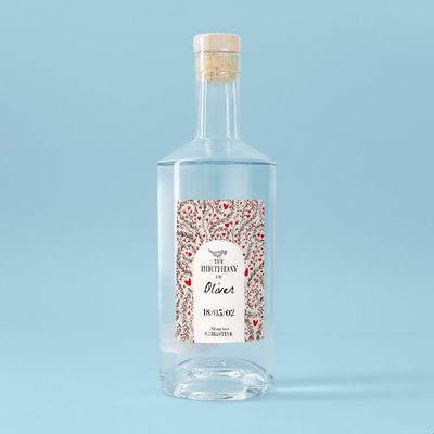 Personalised Birthday Gin  70cl