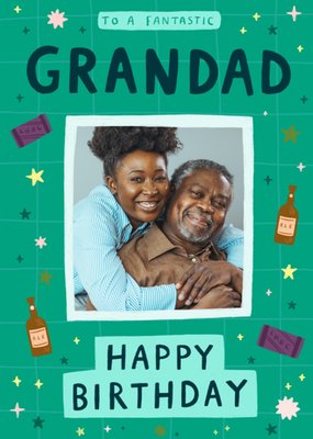 To A Fantastic Grandad Photo Upload Birthday Card