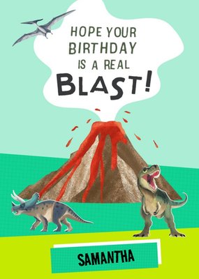 Hope Your Birthday Is A Real Blast Card