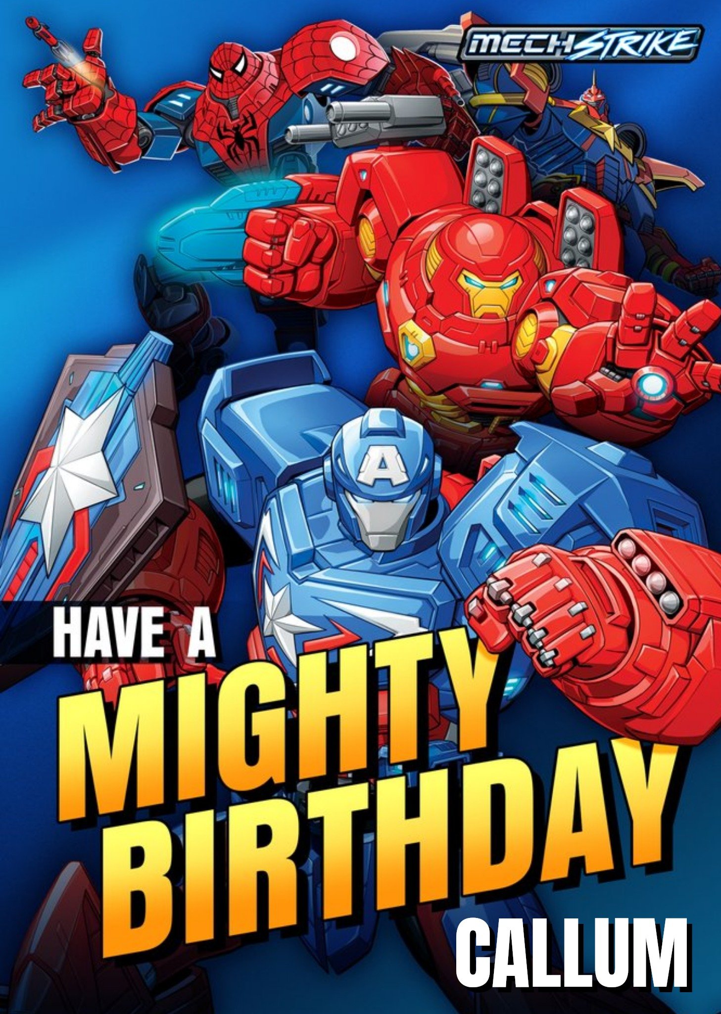Marvel Have A Mighty Birthday Card