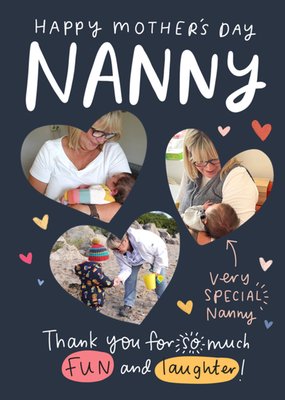 Very Special Nanny Photo Upload Mother's Day Card