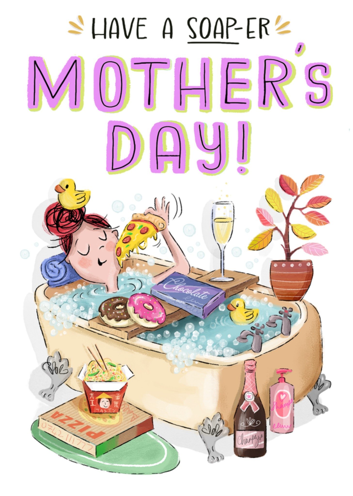 Moonpig Soap-Er Mother's Day Card