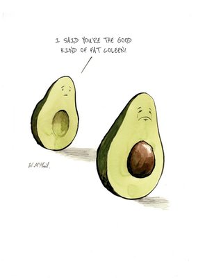 Avocado Joke Card