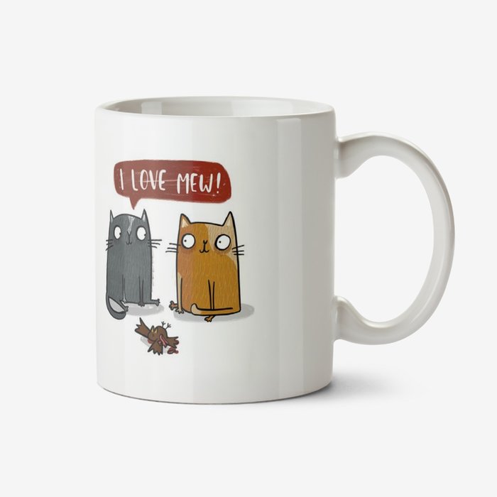 Lucy Maggie 2 Cats I Love Mew Mug