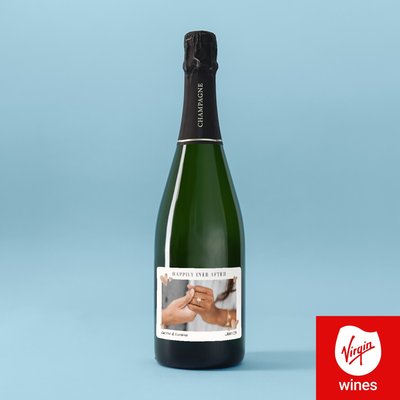 Personalised Happily Ever After Champagne 75cl