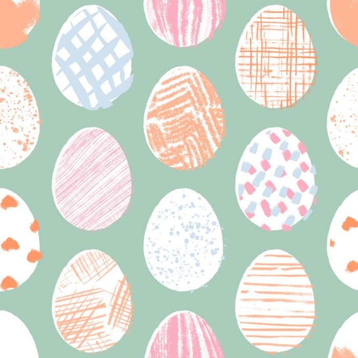 Gabriel Neil Eggs Easter Card