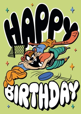Looney Tunes The Tasmanian Devil Birthday Card