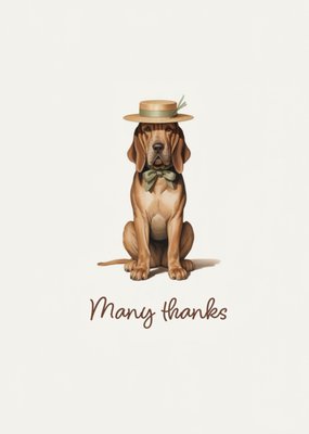 Many Thanks Card