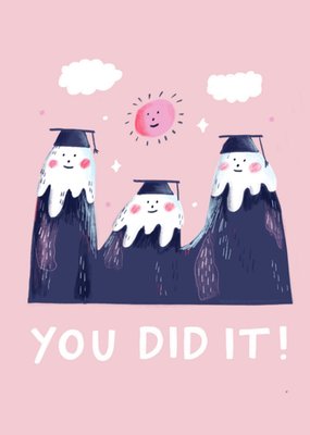 You Did It Graduation Card 