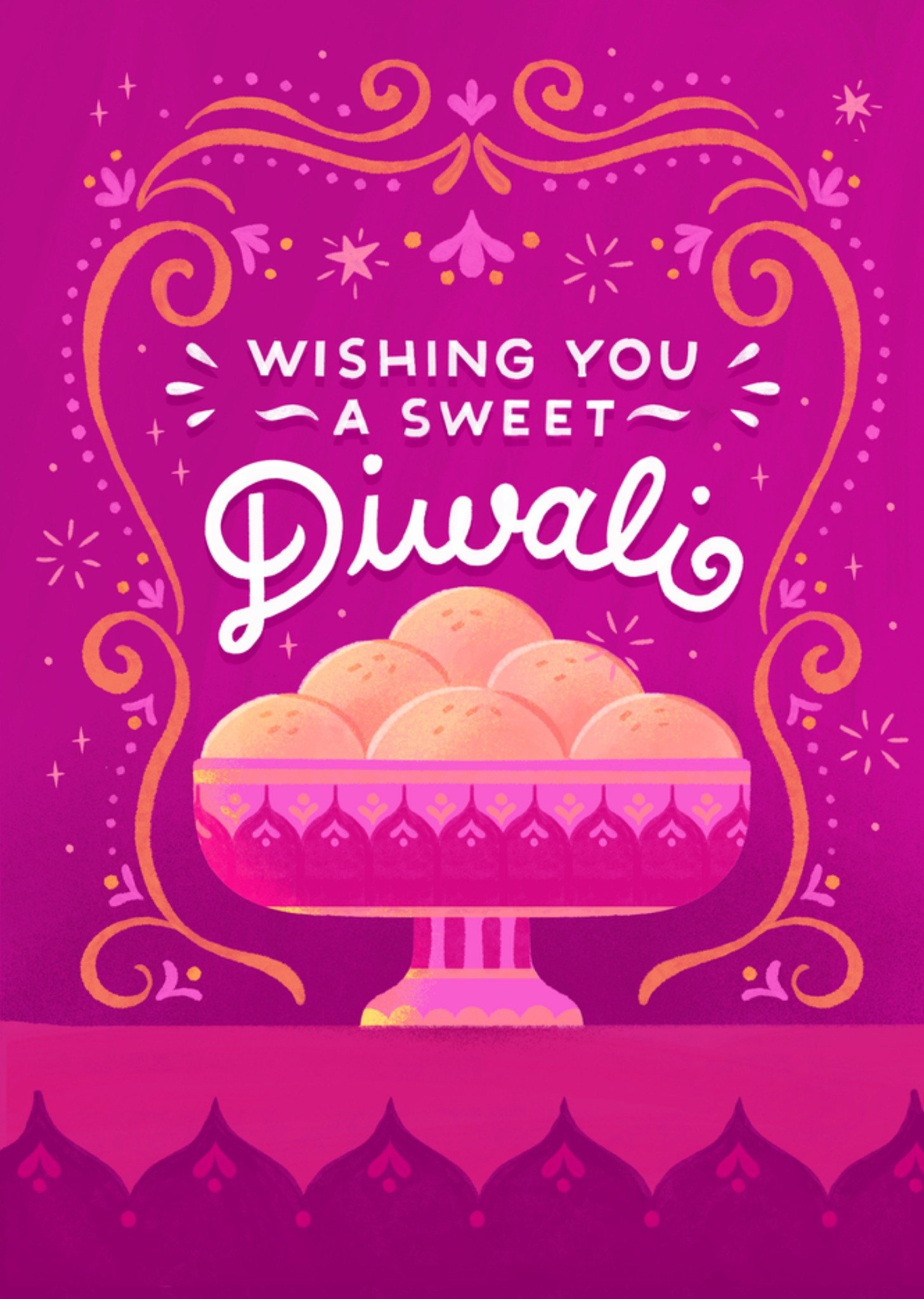 Moonpig Wishing You A Sweet Diwali Card