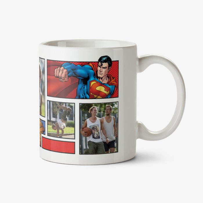 Superman Comic Book Photo Upload Mug