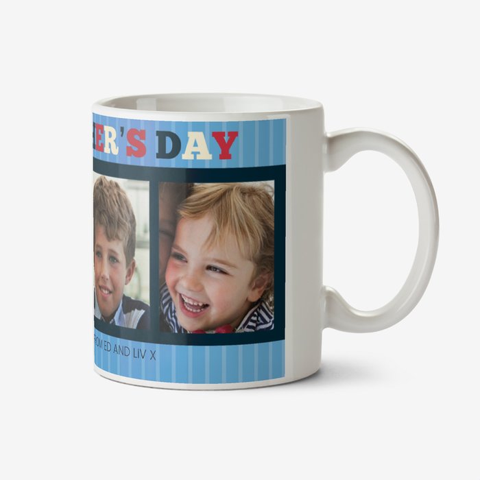 Father's Day Best Daddy Photo Upload Mug