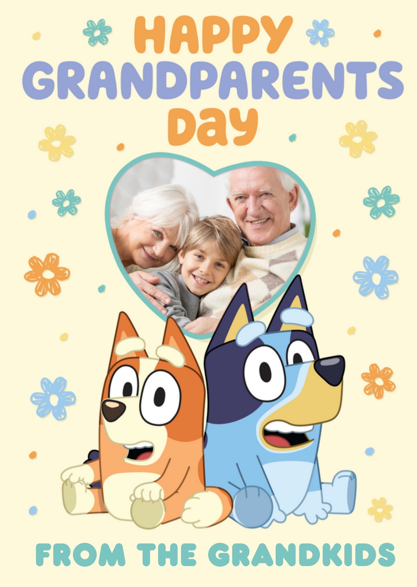 Bbc Bluey Photo Upload Grandparents Day Card Ecard