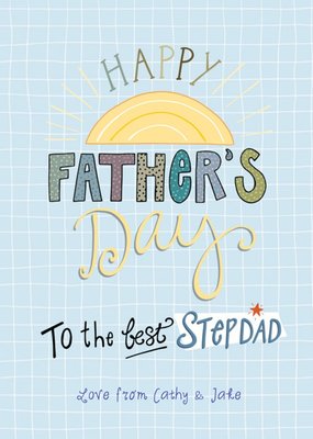 Sunshine To The Best Stepdad Father's Day Card