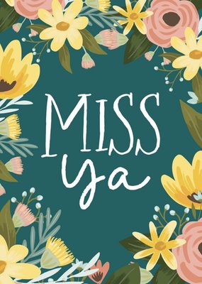 Christie Williams Miss Ya Postcard