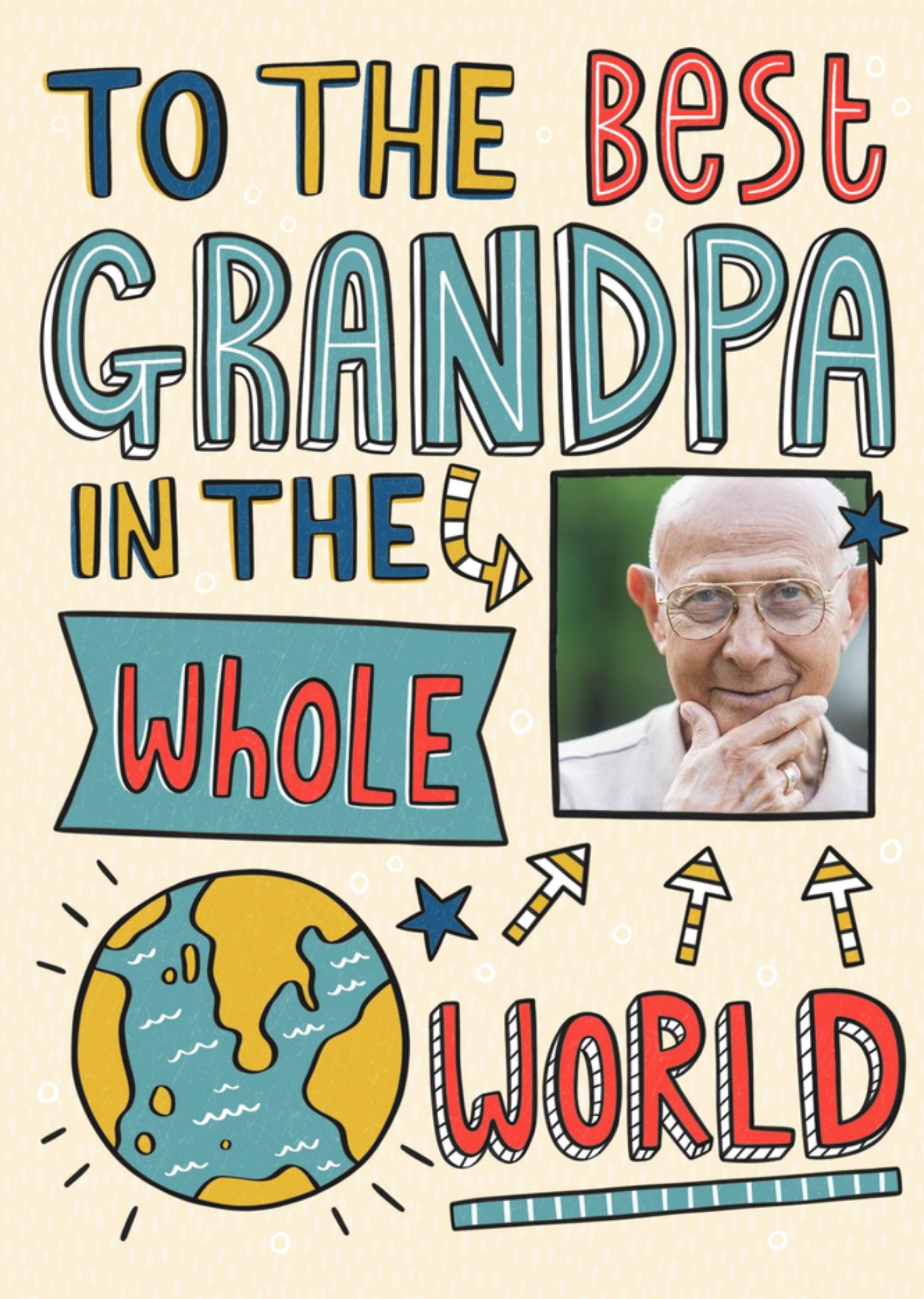Moonpig Cute Illustrations To The Best Grandpa In The Whole World