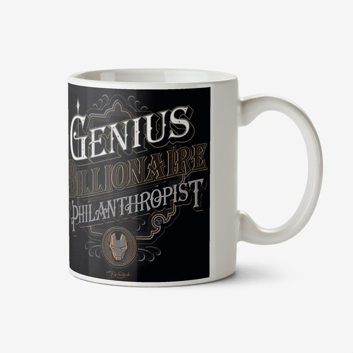 Marvel Iron Man Genius Billionaire Philanthropist Mug