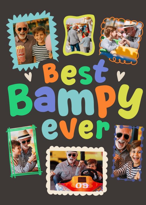 Best Bampy Ever Photo Upload Father's Day Card
