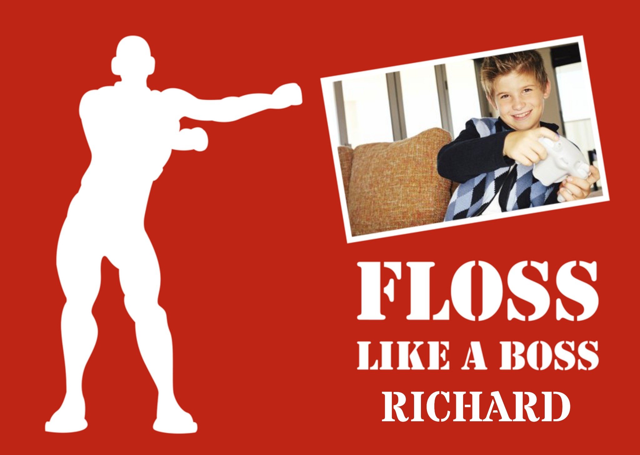 Moonpig Birthday Card Photo Upload Floss Floss Like A Boss