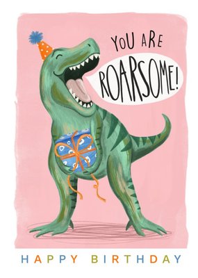 Natural History Museum You Are Roarsome Happy Birthday T-Rex Card
