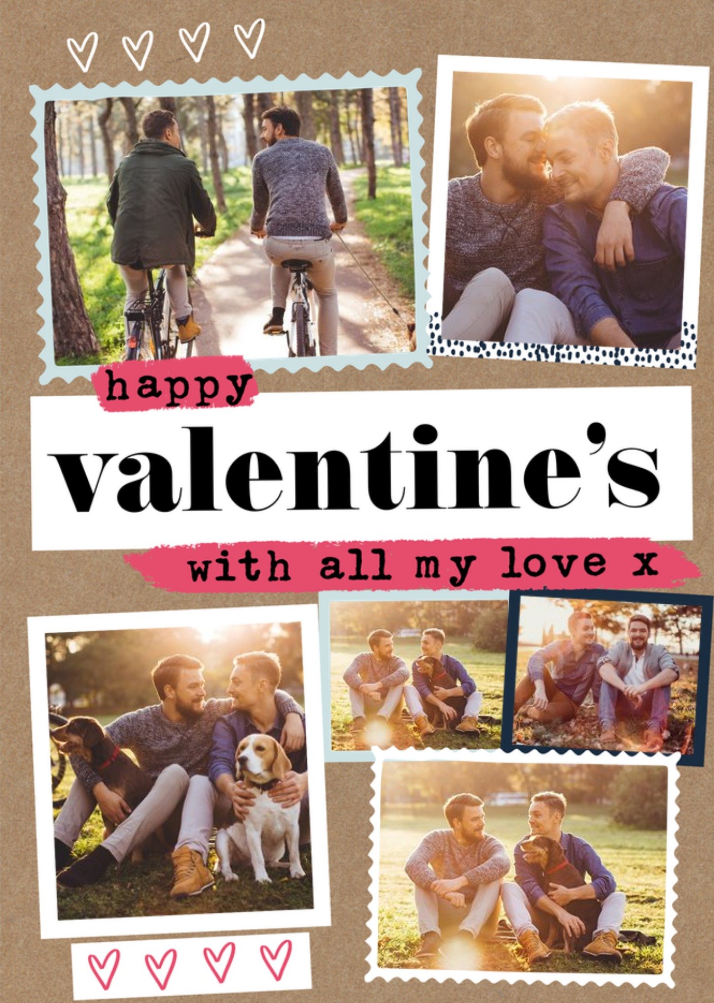 Moonpig Happy Valentines Day Same Sex Photo Upload Valentines Card