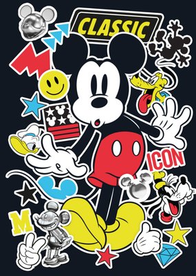 Disney Mickey Mouse Card