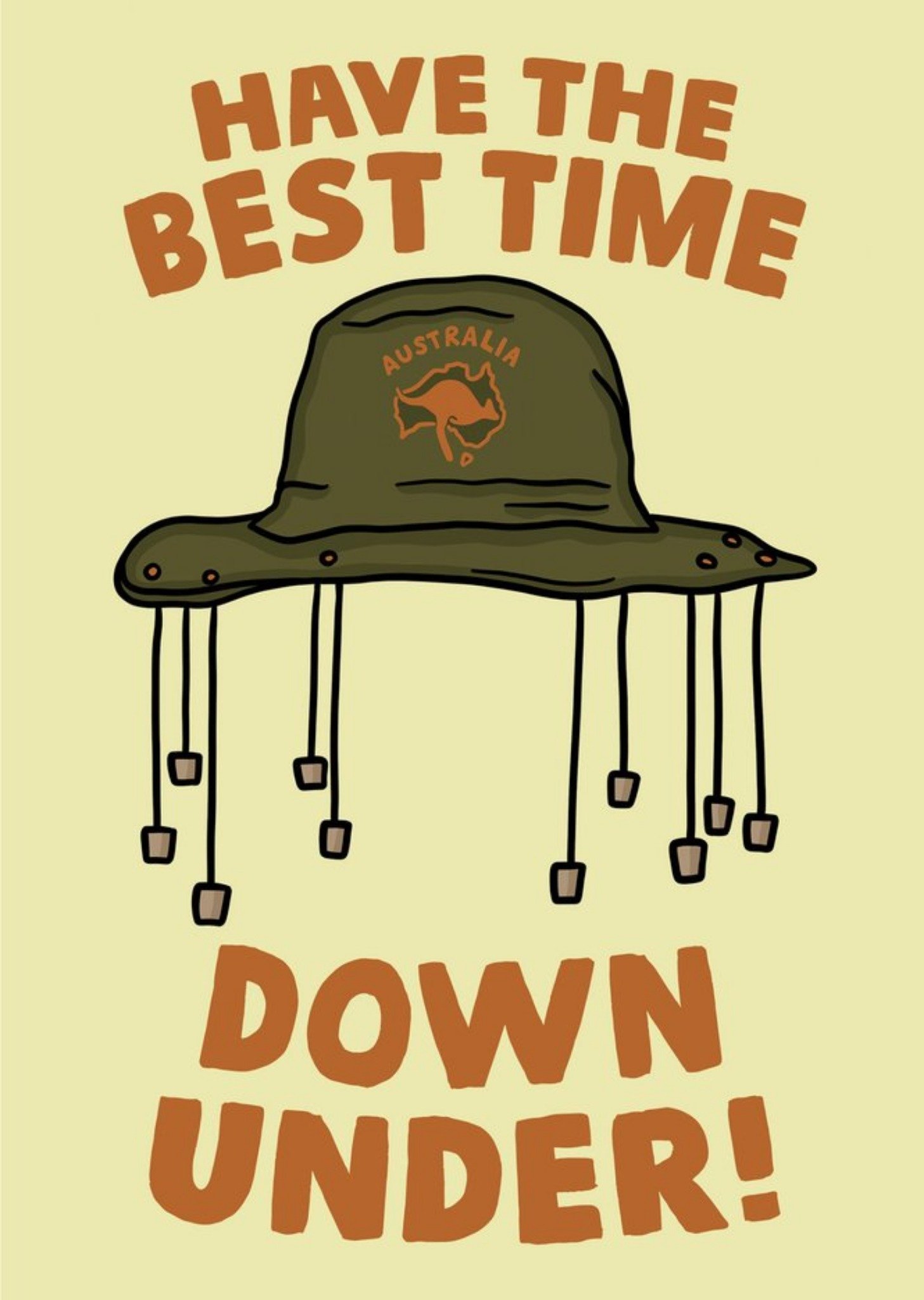 Moonpig Have The Best Time Down Under Card