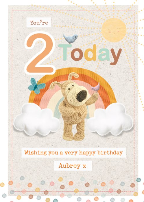 You Are 2 Today Card