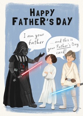 Star Wars I Am Your Father Funny Father’s Day Card
