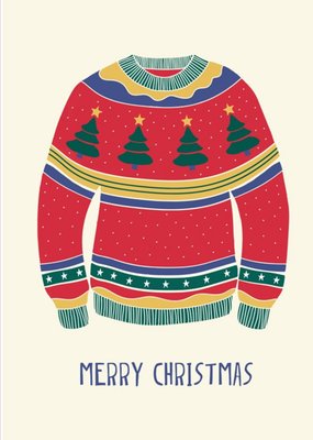 Merry Christmas Jumper Card