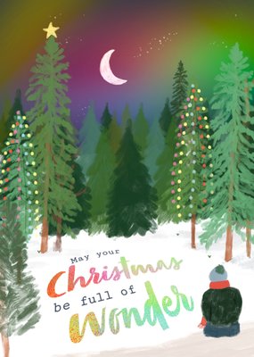 May Your Christmas Be Full Of Wonder Card