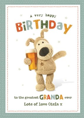 Boofle To The Greatest Granda Ever Birthday Card