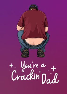 You're a Crackin' Dad Card