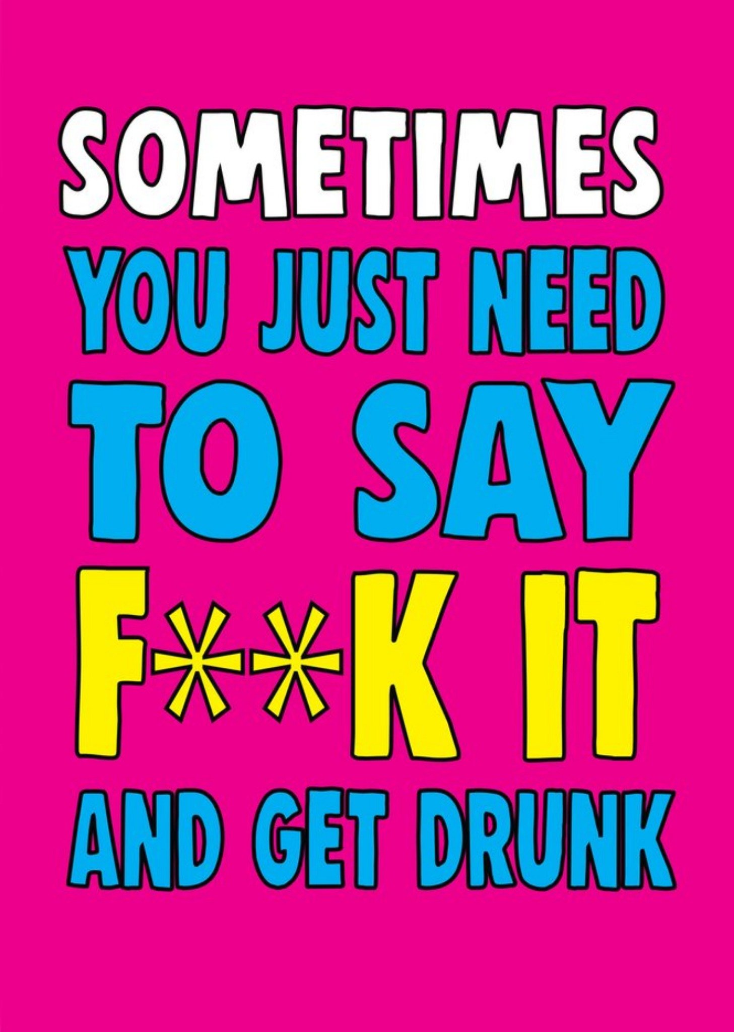 Moonpig Funny Cheeky Chops Sometimes You Just Need To Say Card