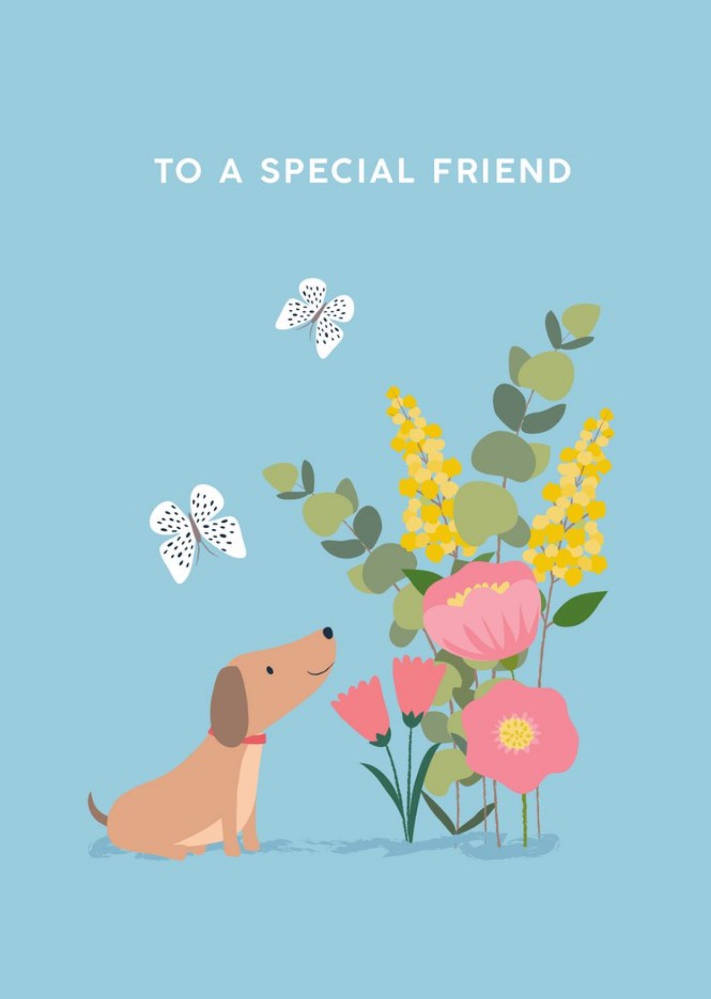 Moonpig Klara Hawkins Dog Special Friend Card