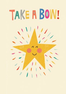 Take A Bow Illustrated Card
