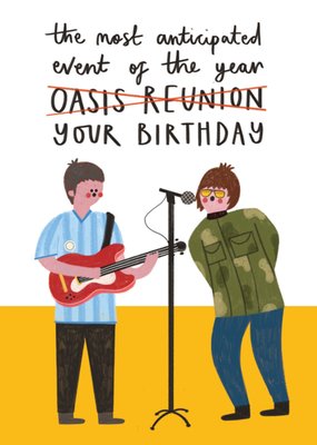 The Most Anticipated Event Of The Year Your Birthday Card