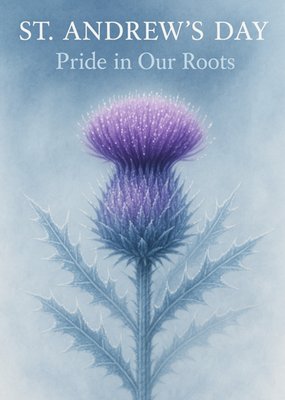 Pride In Our Roots St. Andrew's Day Card