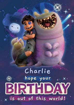 Disney Pixar Elio Out Of This World Birthday Card
