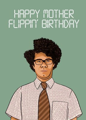 Happy Mother Flippin Birthday Funny Tv Card