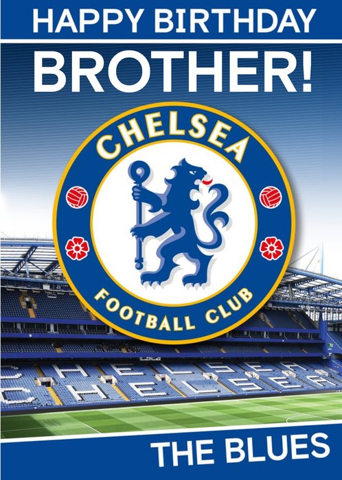 Chelsea FC You Blues Brother Birthday Card