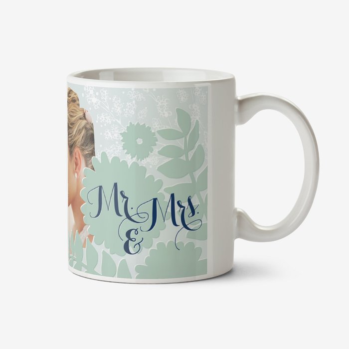 Mr. & Mrs. Photo Upload Mug