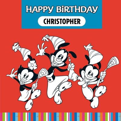 Animaniacs Dancing Characters Card