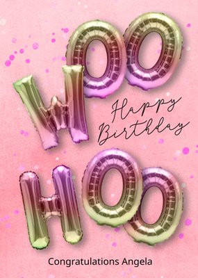 Woo Hoo Birthday Card