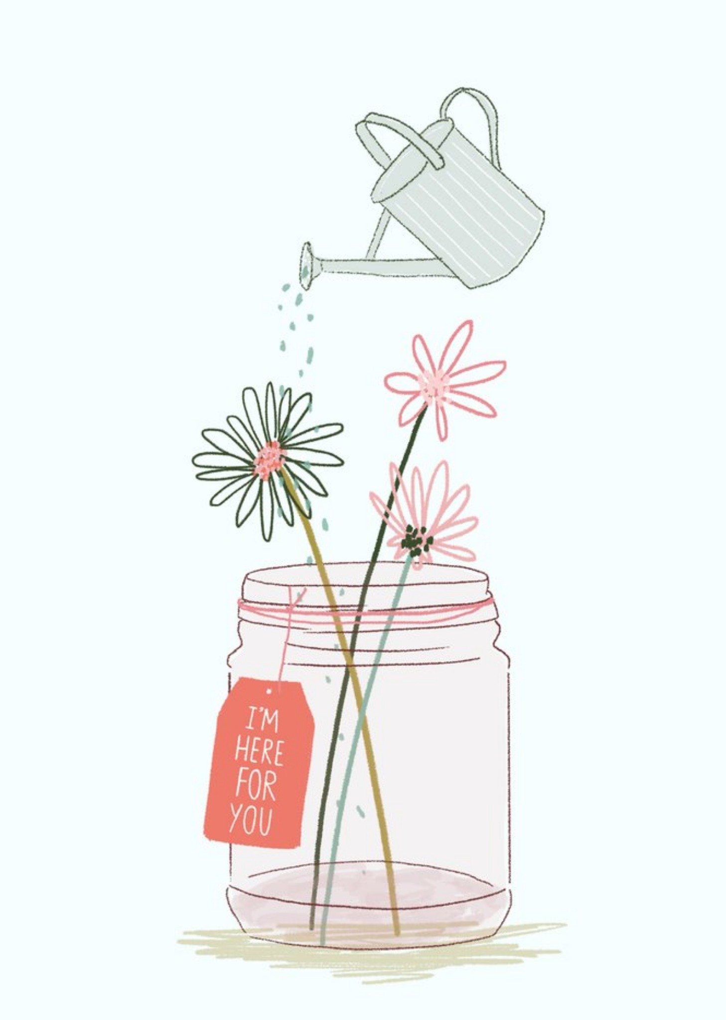 Moonpig Thinking Of You Card - I'm Here For You
