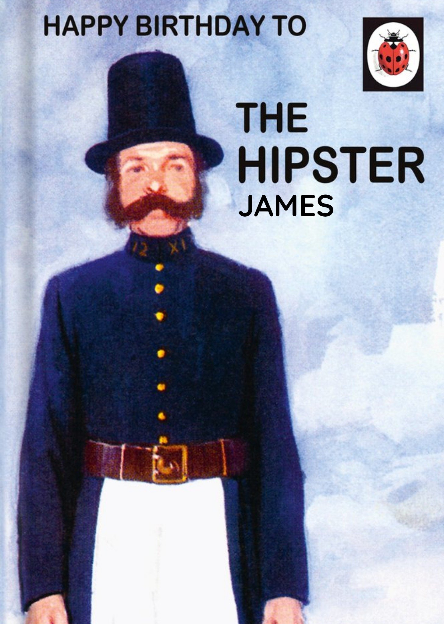 Other Ladybird Books For Grown-Ups Hipster Birthday Card