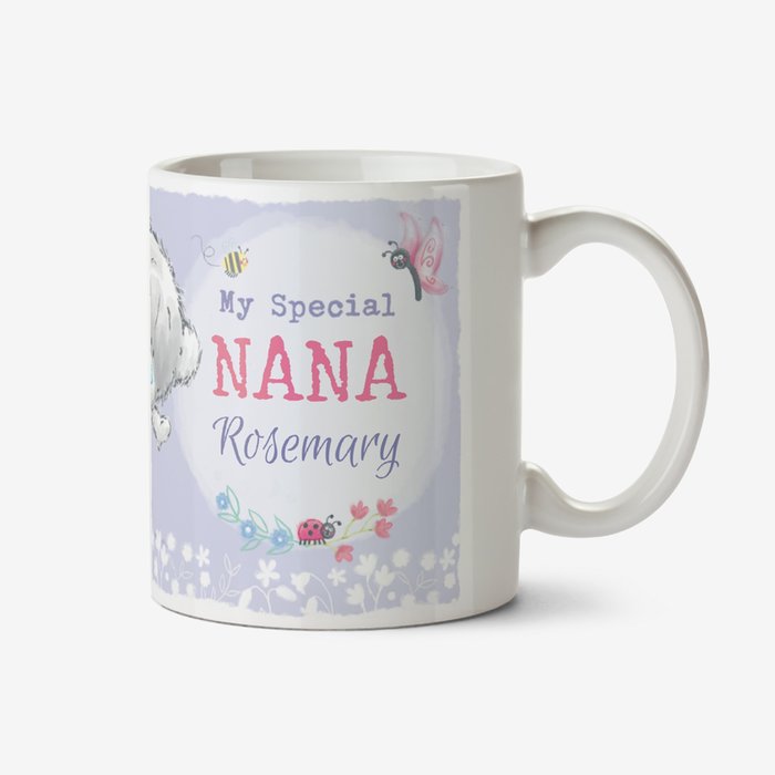 Me To You Tiny Tatty Teddy Special Nana Photo Upload Mug