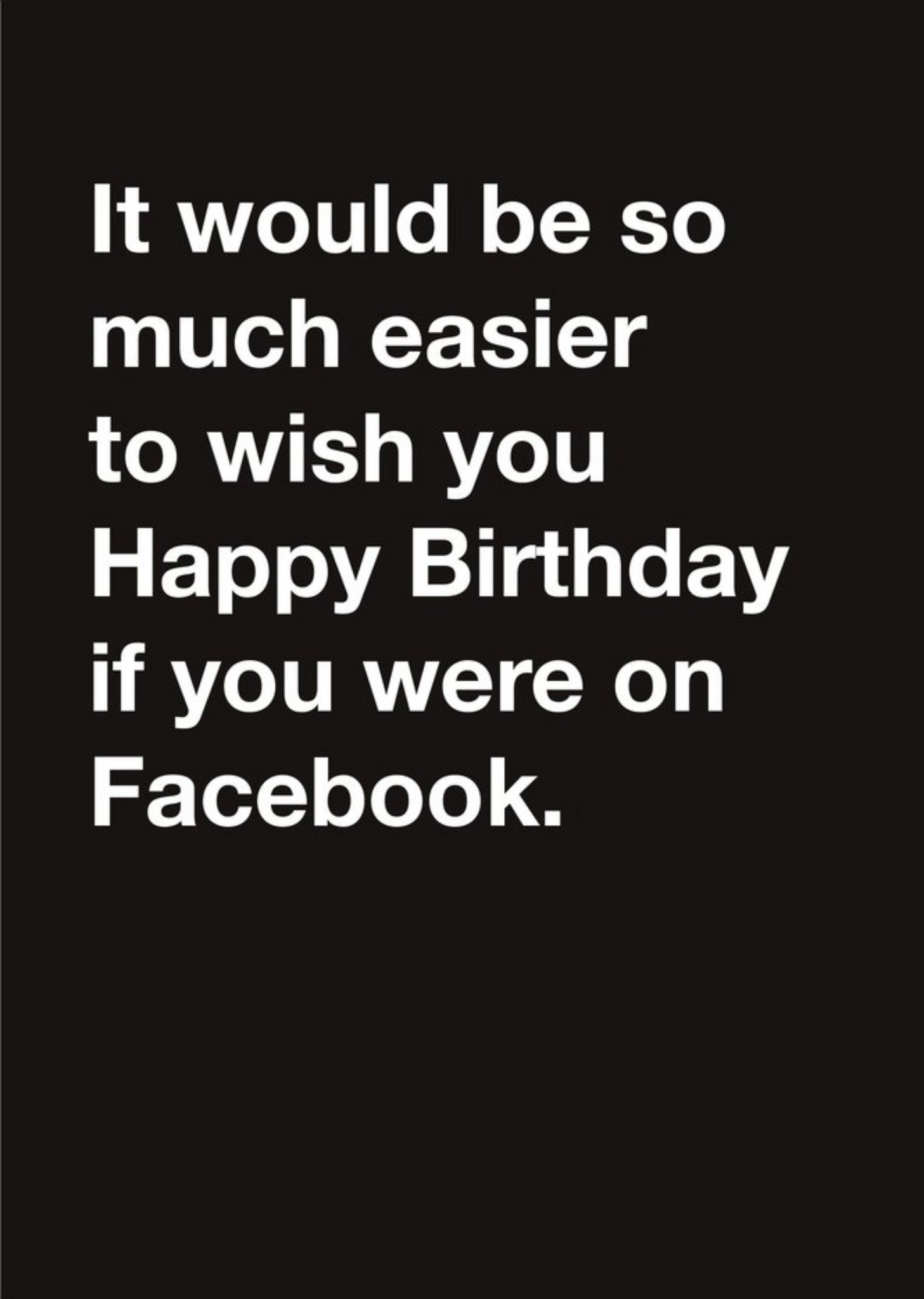 Moonpig Carte Blanche Wish You Happy Birthday Card