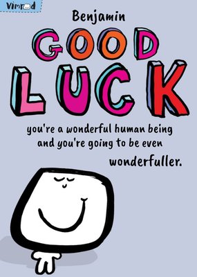 Good Luck Card